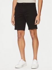 Calvin Klein Szorty materiałowe Modern Twill K10K114063 Czarny Slim Fit. Czarne szorty męskie Calvin Klein, m, bez wzorów, z bawełny. Za 199.99 zł.