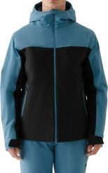 Kurtka narciarska męska 4f Kurtka narciarska męska 4F M0787 czarno-niebieska 4FWAW25TTJAM0787 46S XL. Czarne kurtki męskie 4f, m, bez wzorów, bez kaptura. Za 233.98 zł.