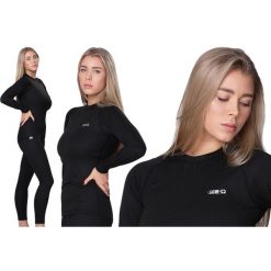 Bielizna termoaktywna damska Ice-Q Warm'N'Dry Woman L. Czarna bielizna termoaktywna damska ICE-Q, l, bez wzorów, z meshu. W wyprzedaży za 129.00 zł.