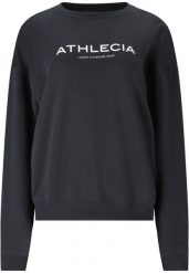 Bluza damska Athlecia Atkins. Niebieskie bluzy sportowe damskie Athlecia, m, bez wzorów, z materiału, bez kaptura, na fitness i siłownię. Za 168.50 zł.