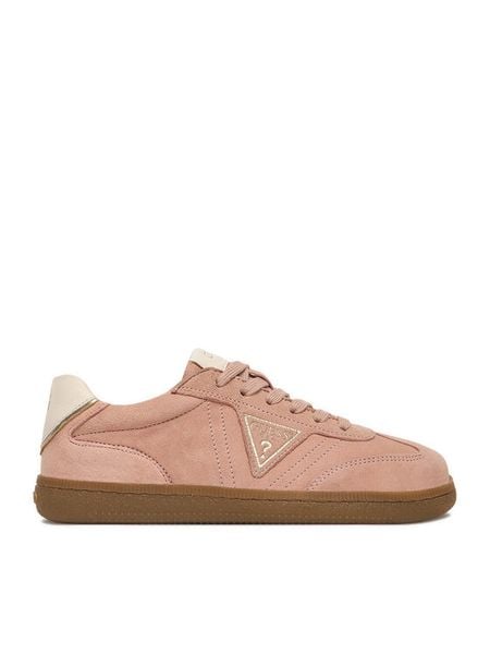 Guess Sneakersy CEO-CI12-3210-02(DZ) Różowy. Czerwone buty sportowe dziewczęce Guess, z aplikacjami, ze skóry, bez zapięcia. Za 249.99 zł.