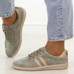 Khaki skórzane półbuty damskie Filippo Dp7508/26. Brązowe półbuty damskie Filippo, na jesień, bez wzorów, z jeansu, biznesowe, bez obcasa, na płaskiej podeszwie, bez zapięcia. Za 219.00 zł.