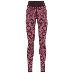 Damskie legginsy Kari Traa Saga. Fioletowe legginsy damskie Kari Traa, l, bez wzorów, z elastanu, z podwyższonym stanem, na fitness i siłownię. Za 477.50 zł.