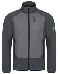 Kurtka męska Loap Urval ciemnoszara. Szare kurtki męskie ÀLG, na zimę, l, bez wzorów, z elastanu, klasyczne, bez kaptura. Za 246.99 zł.