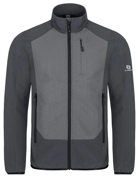 Kurtka męska Loap Urval ciemnoszara. Szare kurtki męskie ÀLG, na zimę, m, bez wzorów, z elastanu, klasyczne, bez kaptura. Za 238.99 zł.
