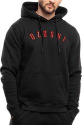 Bluza męska Ozoshi Brazos czarna OZ93898 L. Czarne bluzy męskie Ozoshi, l, bez wzorów, bez kaptura. Za 180.02 zł.