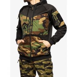 Bluza z kapturem męska Helikon-Tex Rouge Hoodie Full Zip. Czarne bluzy męskie HELIKON-TEX, m, bez wzorów, z kapturem. Za 256.99 zł.