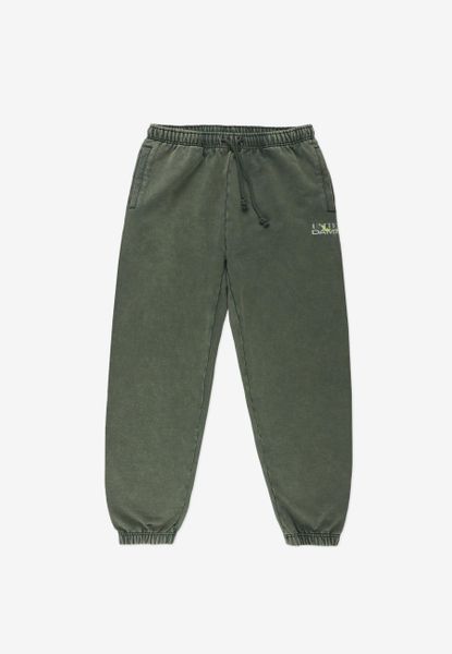 Spodnie dresowe męskie Prosto Damage. Zielone spodnie sportowe męskie Prosto., m, bez wzorów, z bawełny. Za 229.99 zł.