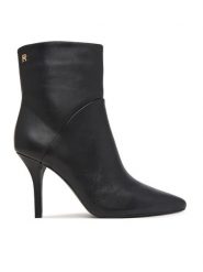 Tommy Hilfiger Botki High Heel Clean Ankle Boot FW0FW09624 Czarny. Czarne botki damskie Tommy Hilfiger, ze skóry, bez obcasa, na szpilce, bez zapięcia. Za 749.99 zł.