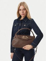 LOVE MOSCHINO Torebka JC4209PP0PKB0313 Brązowy ciemny. Brązowe torebki do ręki damskie Love Moschino, bez wzorów, bez dodatków. Za 949.99 zł.