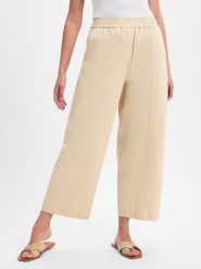 Weekend Max Mara spodnie materiałowe - Milva Kobiety Bawełna beżowy, 38. Brązowe spodnie materiałowe damskie Weekend Max Mara, s, bez wzorów, z bawełny. Za 649.95 zł.