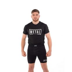 Koszulka treningowa Metal Boxe. Czarne buty sportowe męskie METAL BOXE, bez zapięcia, na fitness i siłownię. Za 182.00 zł.