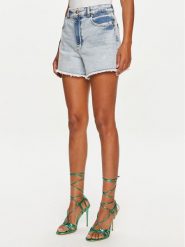 Versace Jeans Couture Szorty jeansowe 76HAD541 Niebieski Skinny Fit. Niebieskie szorty damskie Versace Jeans Couture, bez wzorów, z bawełny. Za 1,179.00 zł.