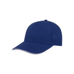 Rozpocznij 5 Sandwich 5 Panel Cap. Niebieskie czapki i kapelusze damskie ATLANTIS, bez wzorów. Za 27.99 zł.