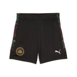 Krótki chłopięcy OM Africa. Czarne szorty dla chłopców Puma, bez wzorów, młodzieżowe. Za 275.50 zł.