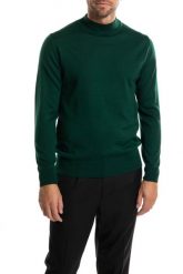 Takeshy Kurosawa Sweter | 83476 | Maglia Lupetto Calato Lana | Mężczyzna | Zielony. Zielone swetry przez głowę męskie Takeshy Kurosawa, m, bez wzorów, z dzianiny, bez kołnierzyka. W wyprzedaży za 369.00 zł.