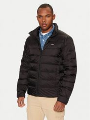 Tommy Jeans Kurtka puchowa DM0DM20658 Czarny Regular Fit. Czarne kurtki męskie Tommy Jeans, m, bez wzorów, z jeansu, bez kaptura. Za 759.99 zł.