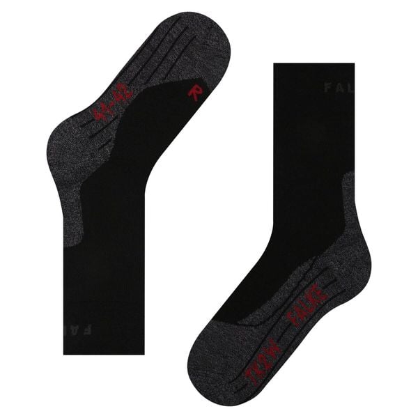 Skarpetki damskie Falke TK2 Sensitive. Czarne skarpety damskie Falke, bez wzorów, z poliamidu. Za 167.00 zł.