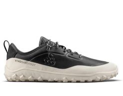 Buty męskie Vivobarefoot TRACKER LEATHER AT LOW MENS OBSIDIAN/WHITE (309534-04). Czarne trekkingi męskie Vivobarefoot, trekkingowe. Za 509.00 zł.