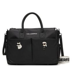 Torba do wózka Karl Lagerfeld Kids. Czarne torby i plecaki dziecięce Karl Lagerfeld Kids. Za 965.99 zł.