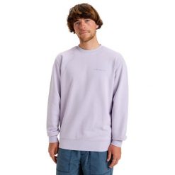 Bluza z okrągłym dekoltem dla Mężczyzn SALT WATER Fioletowy. Niebieskie bluzy męskie Quiksilver, m, bez wzorów, z bawełny, bez kaptura. Za 249.99 zł.