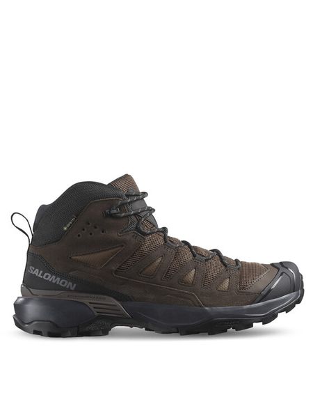 Salomon Trekkingi X Ultra 360 Leather Mid Gore-Tex L47570900 Brązowy. Brązowe trekkingi męskie Salomon, trekkingowe, gore-tex. Za 579.99 zł.
