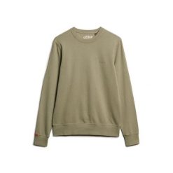 Klasyczna bluza Superdry Essential. Zielone bluzy męskie Superdry., m, bez wzorów, bez kaptura. Za 288.40 zł.