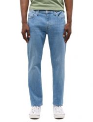 Męskie Spodnie Jeansowe Mustang Style Vegas Slim Denim Blue 1015119 5000 213. Niebieskie spodnie materiałowe męskie Mustang, l, bez wzorów, z denimu. Za 219.99 zł.