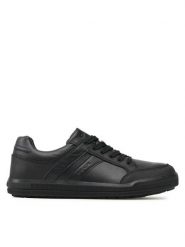 Geox Sneakersy J Arzach B. D J844AD 05443 C9999 S Czarny. Czarne trampki i tenisówki chłopięce Geox, bez wzorów, ze skóry, bez zapięcia. Za 369.99 zł.