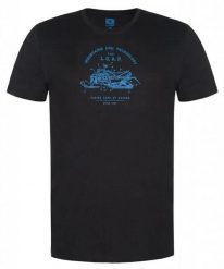 T-shirt męski Loap Beau czarny. Czarne t-shirty męskie ÀLG, na jesień, m, bez wzorów, z bawełny, klasyczne, bez kołnierzyka. Za 133.99 zł.