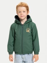 Quiksilver Kurtka zimowa Reversible All Seas EQKJK03129 Zielony Regular Fit. Zielone buty zimowe chłopięce Quiksilver, bez wzorów, z syntetyku, bez zapięcia. Za 279.99 zł.