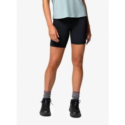 Spodenki damskie Columbia Loneridge Short. Czarne szorty sportowe damskie Columbia, bez wzorów, sportowe, trekkingowe. Za 160.59 zł.