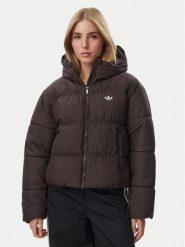 Adidas Kurtka zimowa KR9559 Brązowy ciemny Loose Fit. Brązowe kurtki damskie Adidas, na zimę, m, bez wzorów, z syntetyku, bez kaptura. Za 569.99 zł.