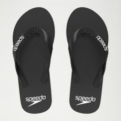 Klapki basenowe antypoślizgowe męskie Speedo Slide. Czarne klapki męskie Speedo, z materiału. Za 69.99 zł.