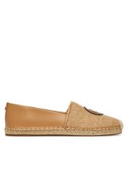 MICHAEL Michael Kors Espadryle Kenzie Espadrille 40S6KZFP1D Beżowy. Brązowe espadryle damskie MICHAEL Michael Kors, bez wzorów, ze skóry, bez obcasa, bez zapięcia. Za 569.99 zł.