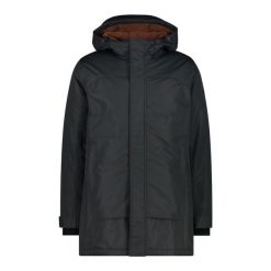 Parka z kapturem CMP. Brązowe parki męskie CMP, na zimę, m, bez wzorów, z kapturem. Za 596.05 zł.