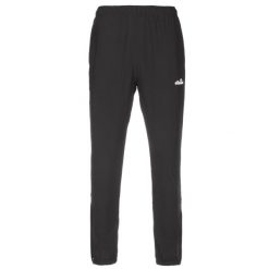 Męskie Spodnie Do Biegania Ezio. Czarne spodnie sportowe męskie Ellesse, m, bez wzorów, z elastanu, do biegania. Za 244.99 zł.