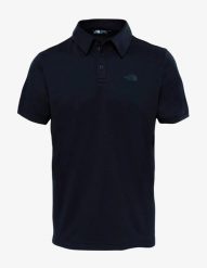 Koszulka turystyczna męska The North Face M Tanken Polo. Czarne koszulki polo męskie The North Face, l, bez wzorów, z bawełny, klasyczne, bez ramiączek. Za 162.00 zł.