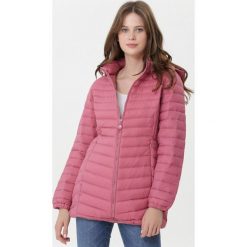 Ciemnoróżowa Kurtka Natasha. Kurtki damskie Born2be, l, bez wzorów, bez kaptura. Za 159.99 zł.