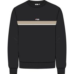 Bluza Fila Sagano. Czarne bluzy sportowe męskie Fila, s, bez wzorów, z dresówki, bez kaptura, na fitness i siłownię. Za 274.50 zł.
