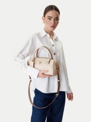 Guess Torebka Cresidia II HWPD98 88080 Kremowy. Białe torebki do ręki damskie Guess, z aplikacjami, ze skóry, bez dodatków. Za 369.99 zł.