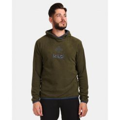 Męska bluza polarowa z kapturem Kilpi FLOND-M. Zielone bluzy męskie Kilpi, na zimę, m, bez wzorów, z polaru, z kapturem. Za 163.85 zł.