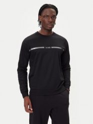BOSS Bluza Authentic 50550560 Czarny Regular Fit. Czarne bluzy męskie Boss, m, bez wzorów, z bawełny, bez kaptura. Za 299.99 zł.