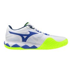 Buty do tenisa Mizuno Wave Enforce Tour 2 CC. Białe buty sportowe męskie Mizuno, bez zapięcia, tenisowe, mizuno wave. Za 685.50 zł.
