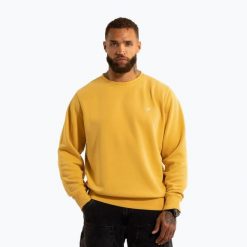 Bluza męska Pitbull Lancaster 2 Crewneck Sweatshirt. Żółte bluzy sportowe męskie PITBULL, l, bez wzorów, z bawełny, bez kaptura, na fitness i siłownię. Za 159.99 zł.