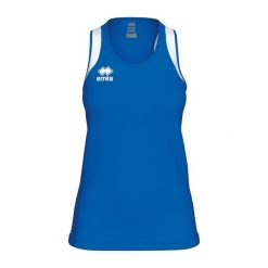 Damski tank top Errea Starter. Białe koszulki sportowe damskie ERREA, bez wzorów, sportowe, bez kołnierzyka. Za 237.00 zł.