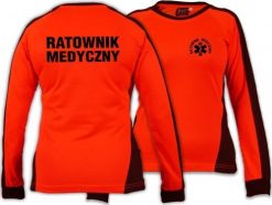 North Wind + medical Koszulka FLUO damska ratownicza FUNKCYJNA z długim rękawem. T-shirty damskie bez wzorów, bez kołnierzyka. Za 149.99 zł.