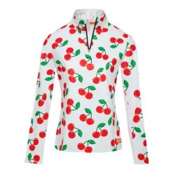 Bluza narciarska Damska Gareth & Lucas The One Hundred and Nine. Białe bluzy damskie GARETH & LUCAS, na zimę, bez wzorów, z elastanu, bez kaptura. Za 229.99 zł.