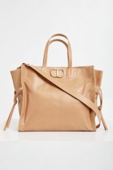 Torebka shopper TWINSET. Plecaki damskie Twinset Milano, bez wzorów. W wyprzedaży za 671.20 zł.