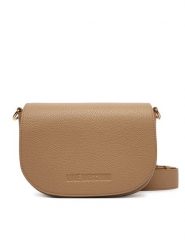 LOVE MOSCHINO Torebka JC4122PP1OLT0104 Beżowy. Brązowe torebki do ręki damskie Love Moschino, bez wzorów, ze skóry, bez dodatków. Za 879.99 zł.